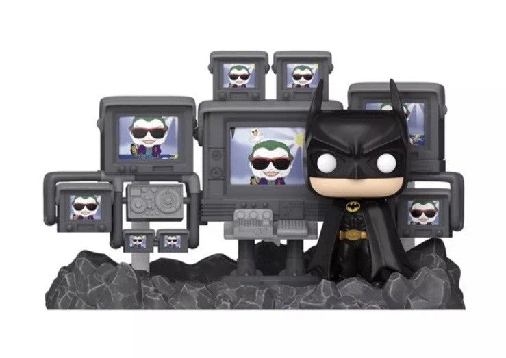 FUNKO POP MOMENT BATMAN IN BATCAVE BATMAN 85TH ANNIVERSARY In Stock Town Rides