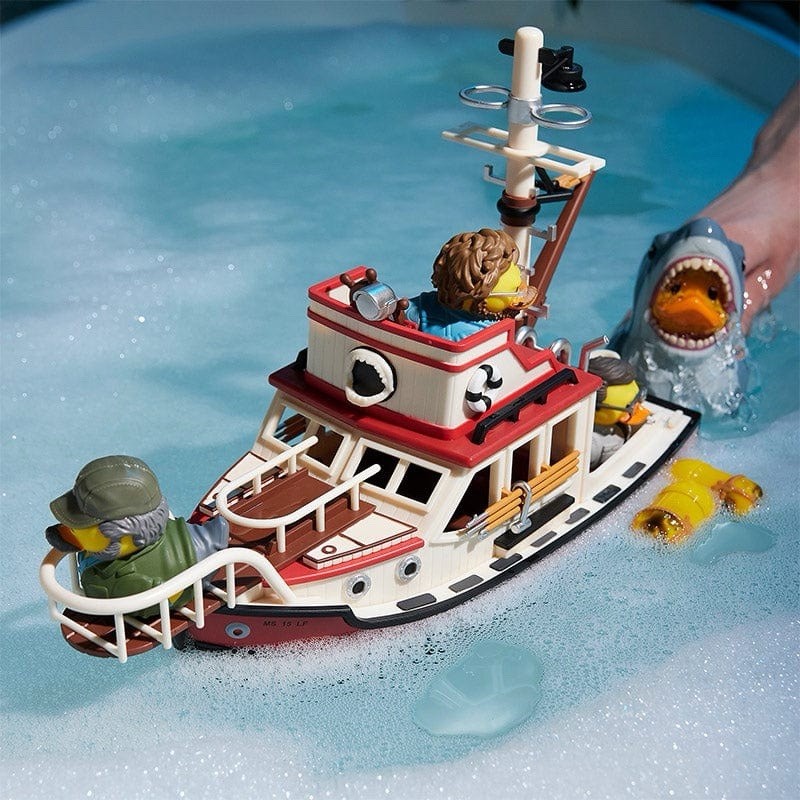 Tubbz Jaws Collectibles Ultimate 50th Anni Orca Boat + 4 Tubbz Duck In Stk Now
