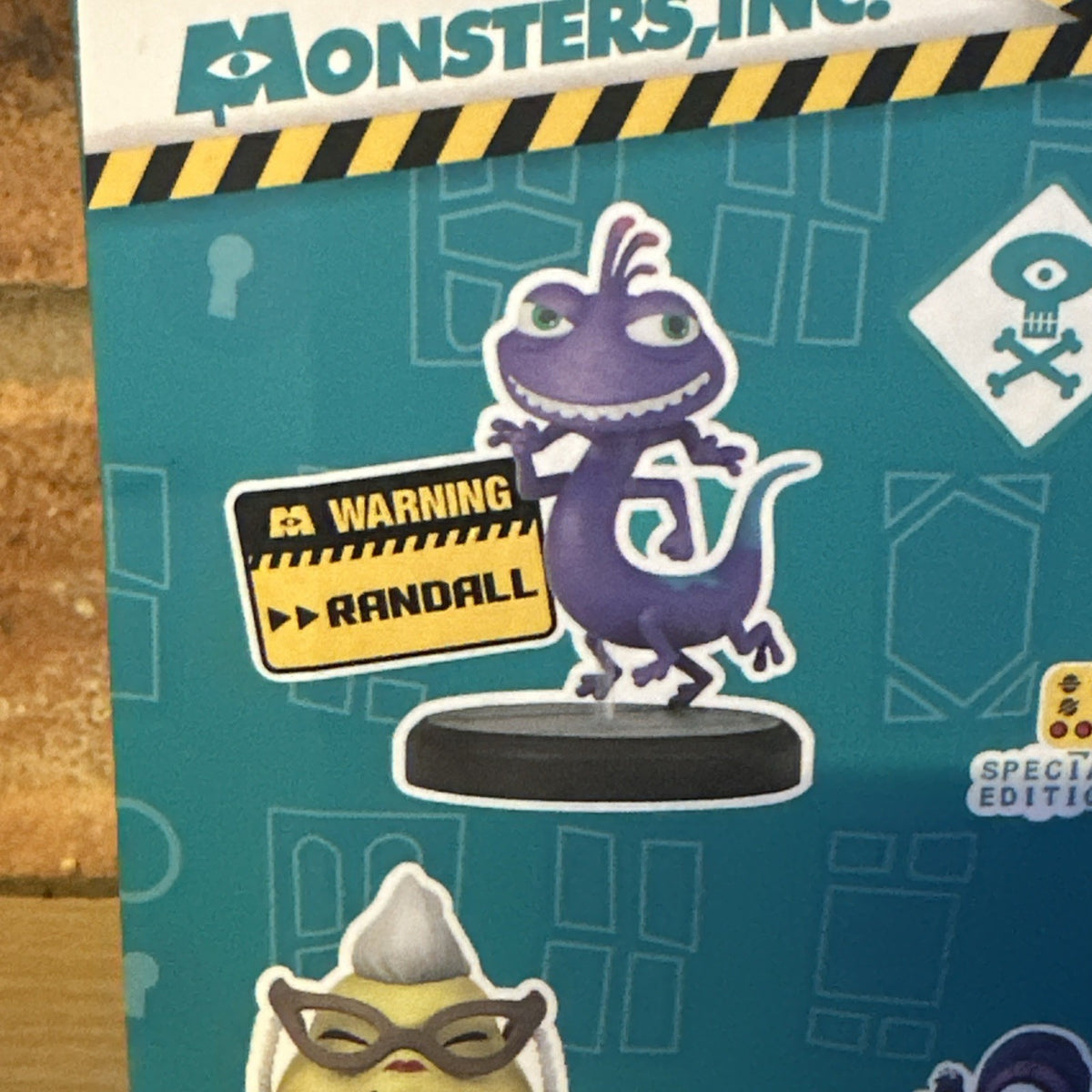 Randall Beast Kingdom Monsters, Inc. Mini Egg Attack Figure Boxed Gift - 8 CM3