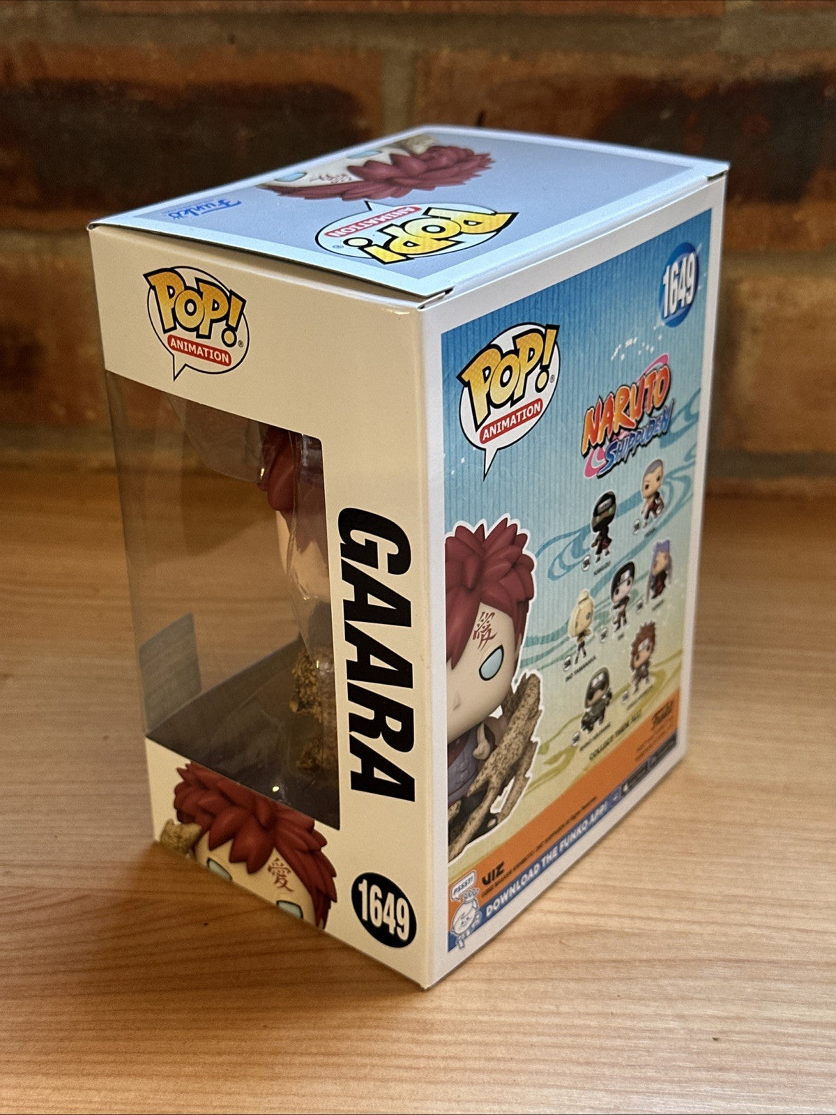 Funko Pop! Naruto Shippuden Gaara W/ Sand 2024 SDCC #1649 Limited Edition