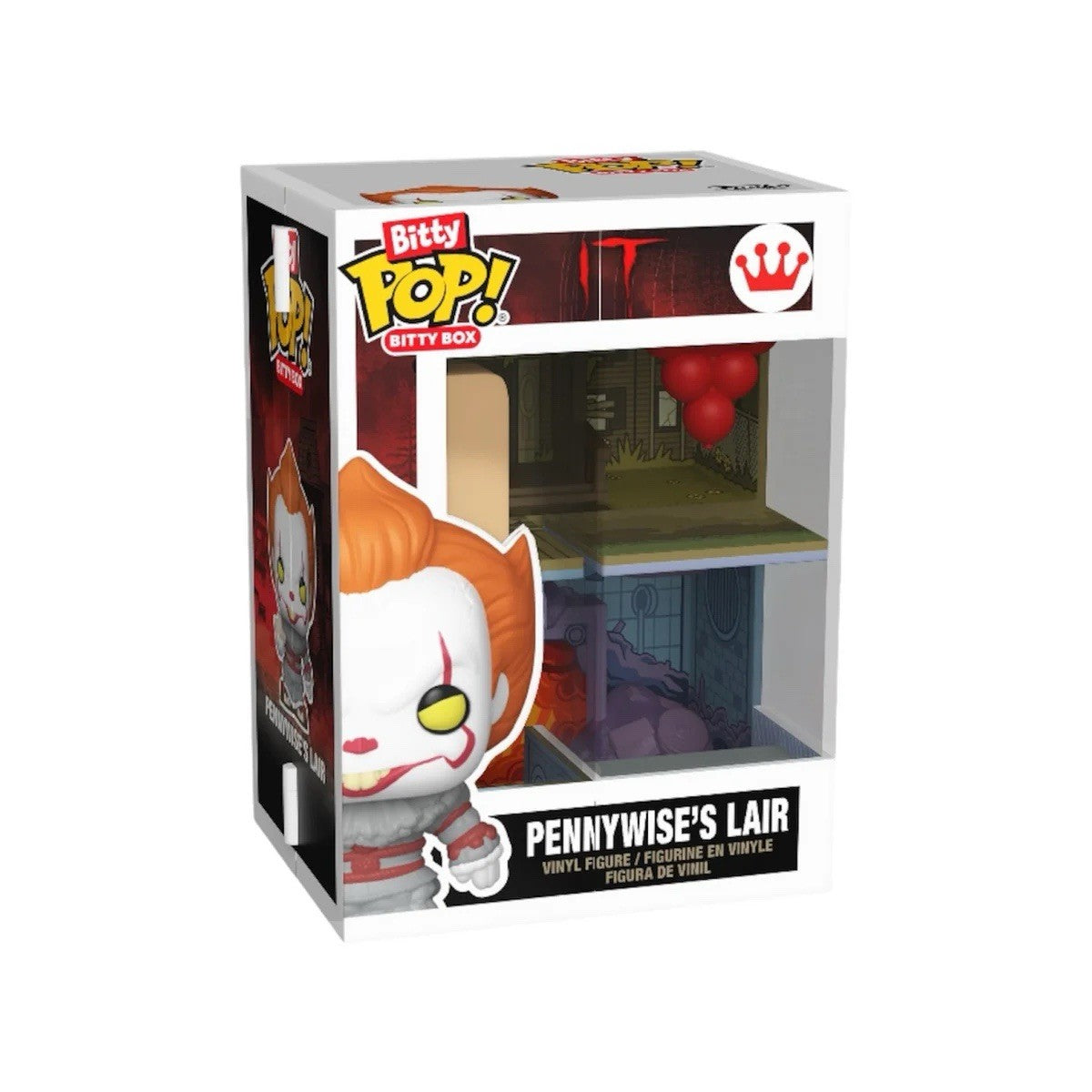 Funko IT 2017 Pennywise Lair Bitty Pop! Box Vinyl & 2 Bitty In Stock Now