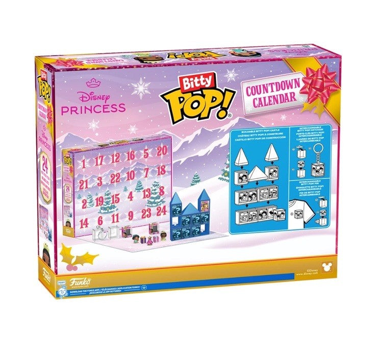 Funko Bitty Pop! Disney Princess Holiday Advent Calendar Due In Begin Sept