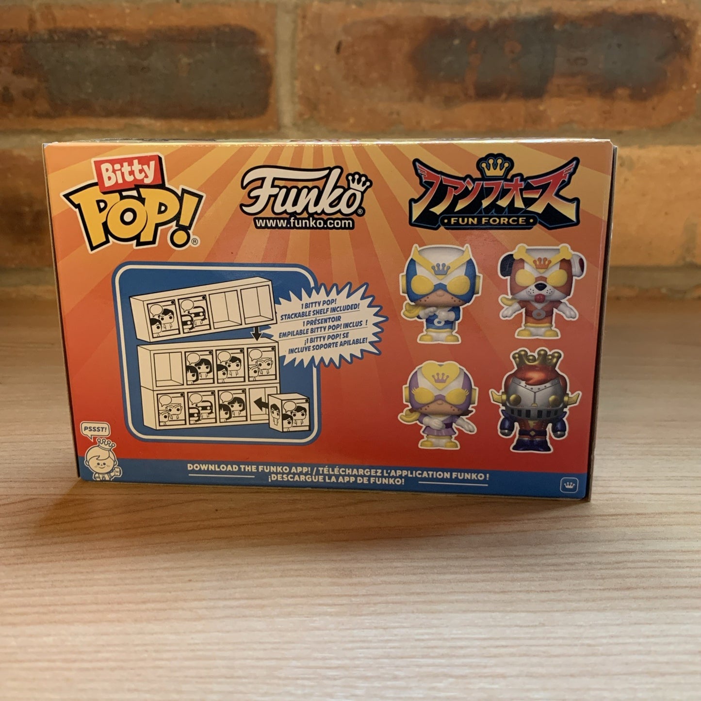 Funko Bitty Pop! Funko Fun Force (4-Pack) 2025 SDCC Freddy franny proto mecha