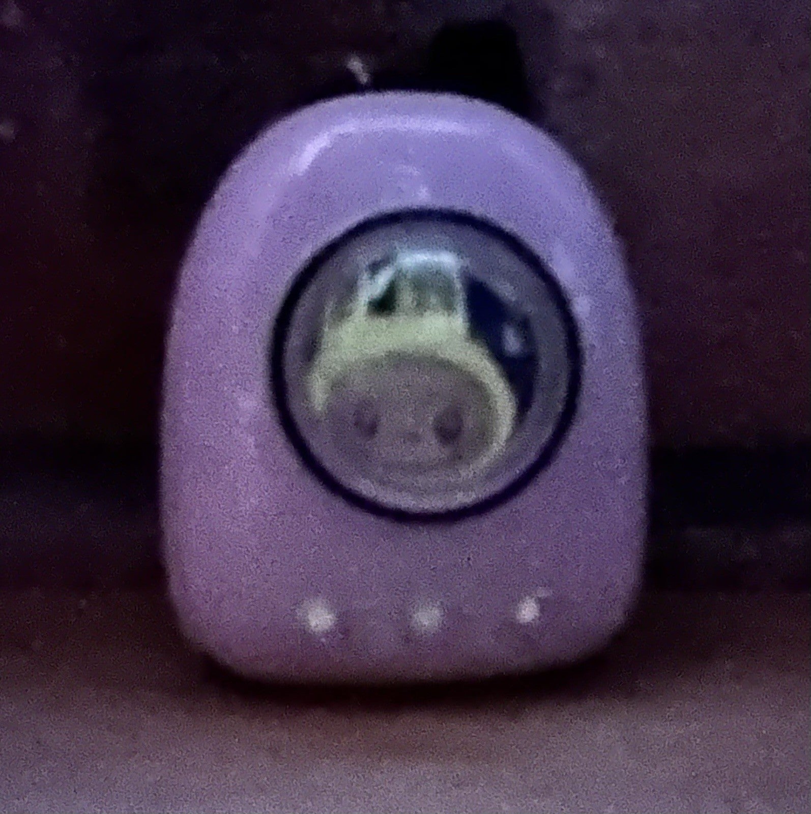 1Pc Labubu Mini Pink Carry Case With Glow Mini DOLL For Plush 17 Cm Dolls