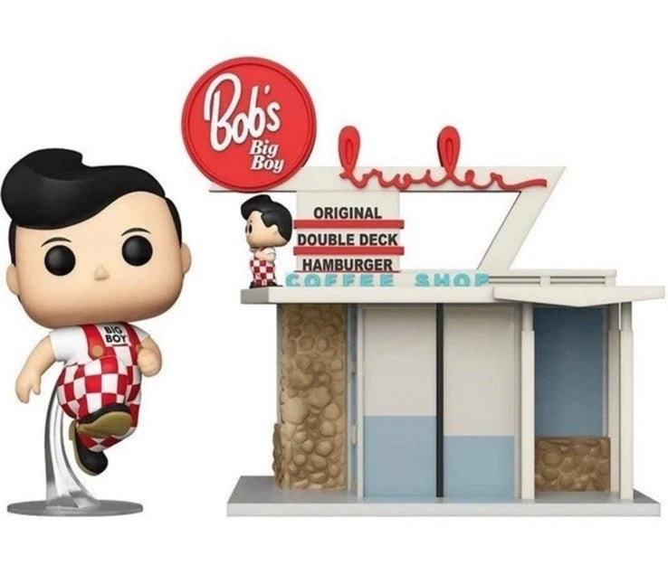 Funko Bob's Big Boy - Big Boy With Restaurant Pop! Town #22 Cult Burger Merch1
