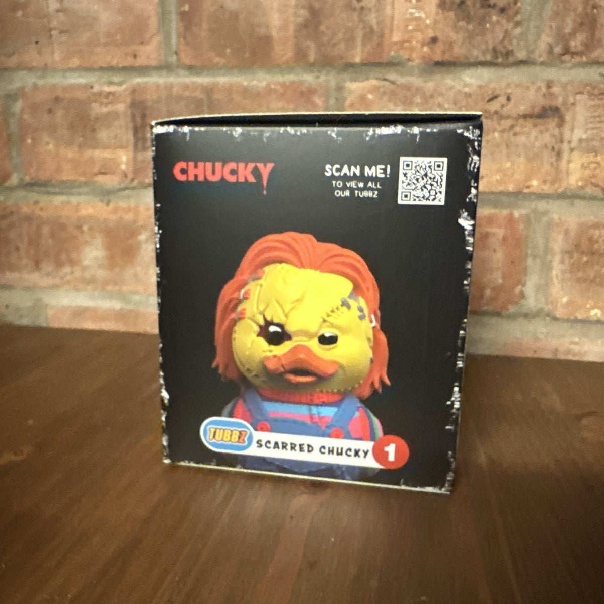 Chucky: Scarred Chucky - TUBBZ Cosplaying Duck Collectible - Boxed Edition2