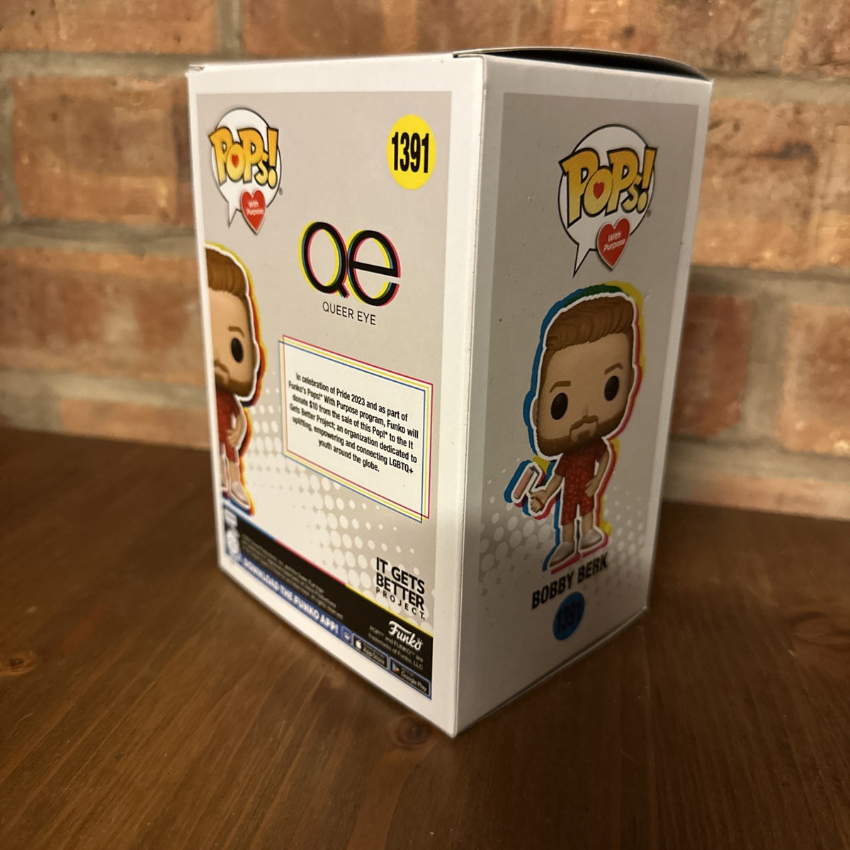Funko Pop! Vinyl: Queer Eye - Bobby Berk - (Exclusive) #1391 Funko Web (FW)2