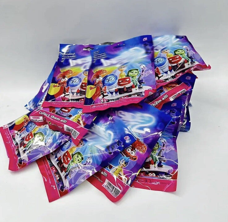 Inside Out 2 - 5x Blind Bag Collectible Figures Brand New Anxiety Fear Envy4