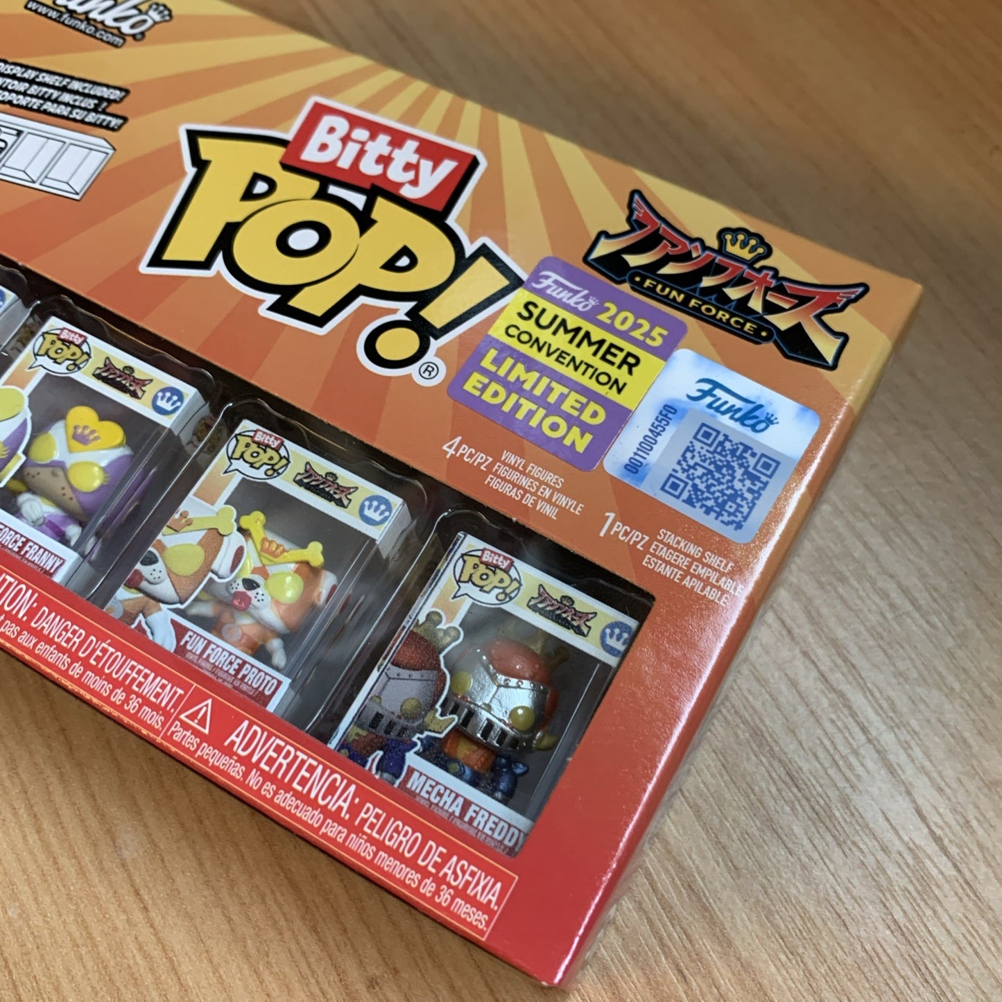 Funko Bitty Pop! Funko Fun Force (4-Pack) 2025 SDCC Freddy franny proto mecha