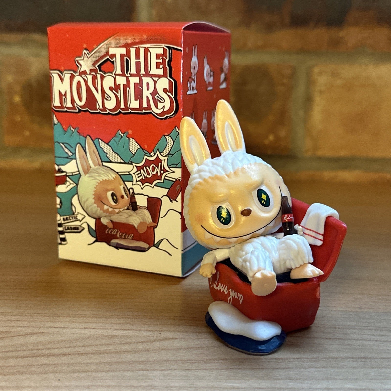 The Monsters Labubu SPECIAL SOFA Coca-cola Series Unofficial Gift Boxed