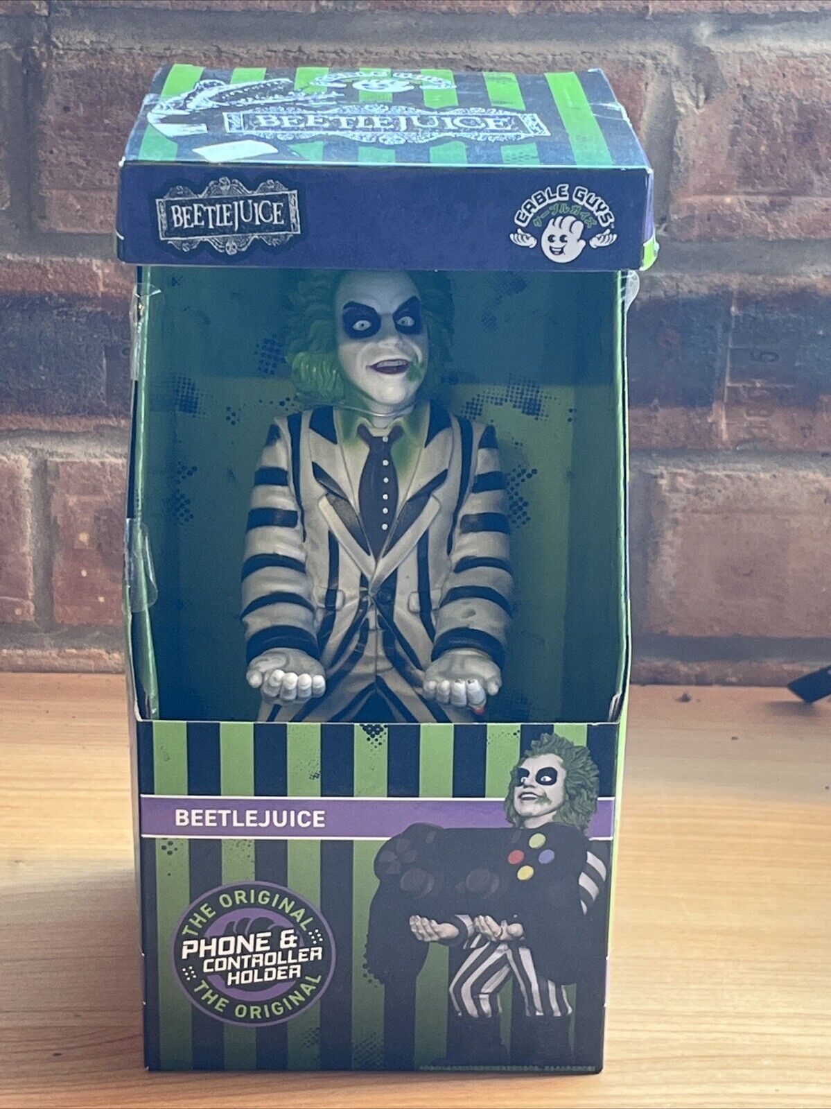 Beetlejuice Cable Guy Phone Controller Holder Cult Movie Gift Bob Gaming Ps5 - SOScollectible