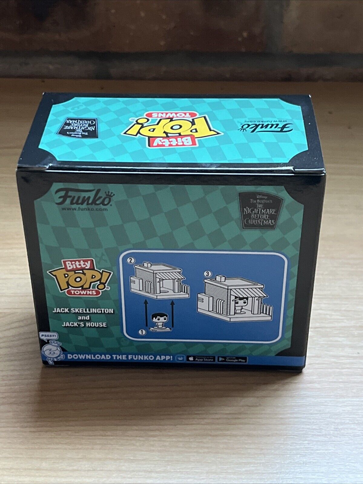 BITTY POP! TOWN JACK SKELLINGTON AND JACK'S HOUSE In Stk Now Halloween Funko - SOScollectible