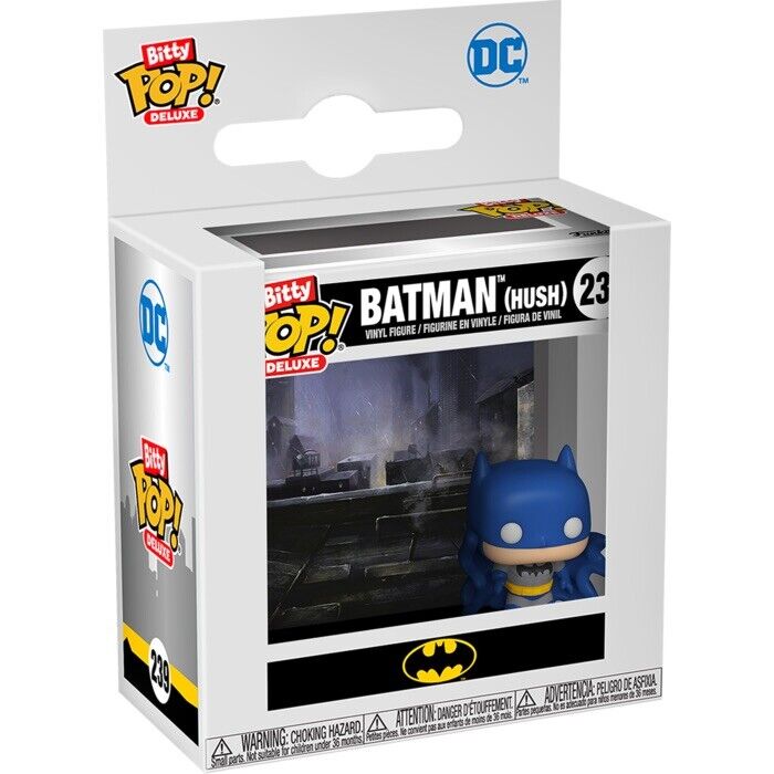 Funko Bitty Pop Deluxe 23 Batman (Hush) Dc Bittyverse In Stk NOW Gift Collect 2 - SOScollectible