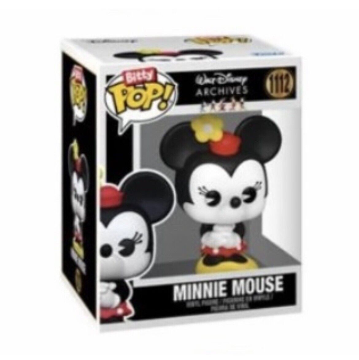 Funko Bitty Pop Disney - Minnie Mouse Archived Mini Collectible Gift Xmas Pop - SOScollectible