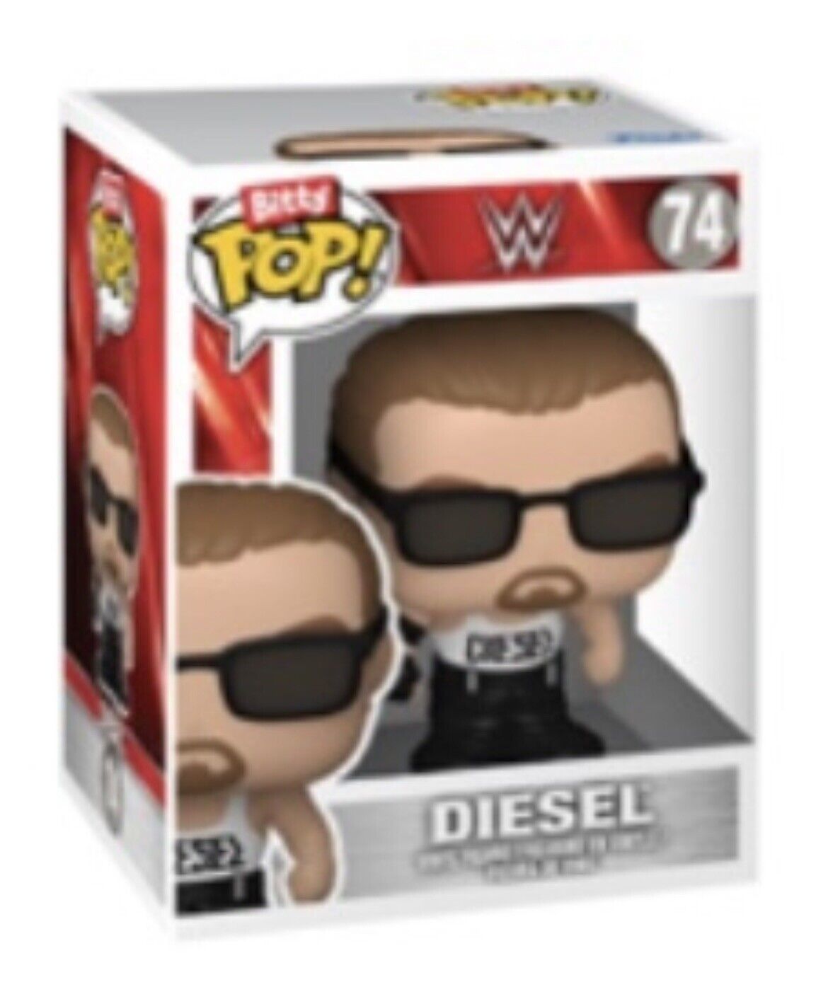 Funko Bitty Pop WWE Wrestling Diesel Collect All 16 In Stock now 🇬🇧 - SOScollectible