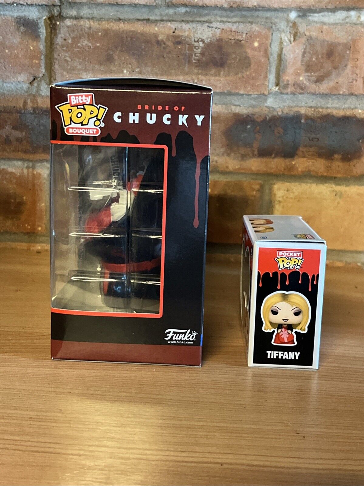 Funko Child's Play Chucky & Tiffany Valentines Bouquet Bitty 3pc & Pocket Pop 2p - SOScollectible