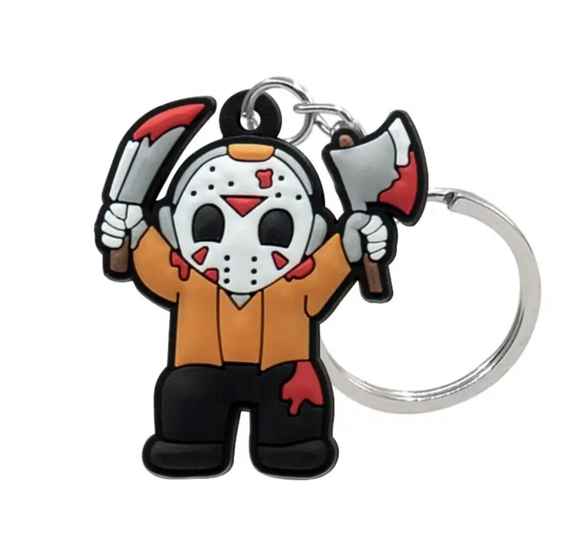 Halloween ๐ horror key rings BUY 2 Get 1 FREE Chucky Billy Scream IT Saw Regan - SOScollectible