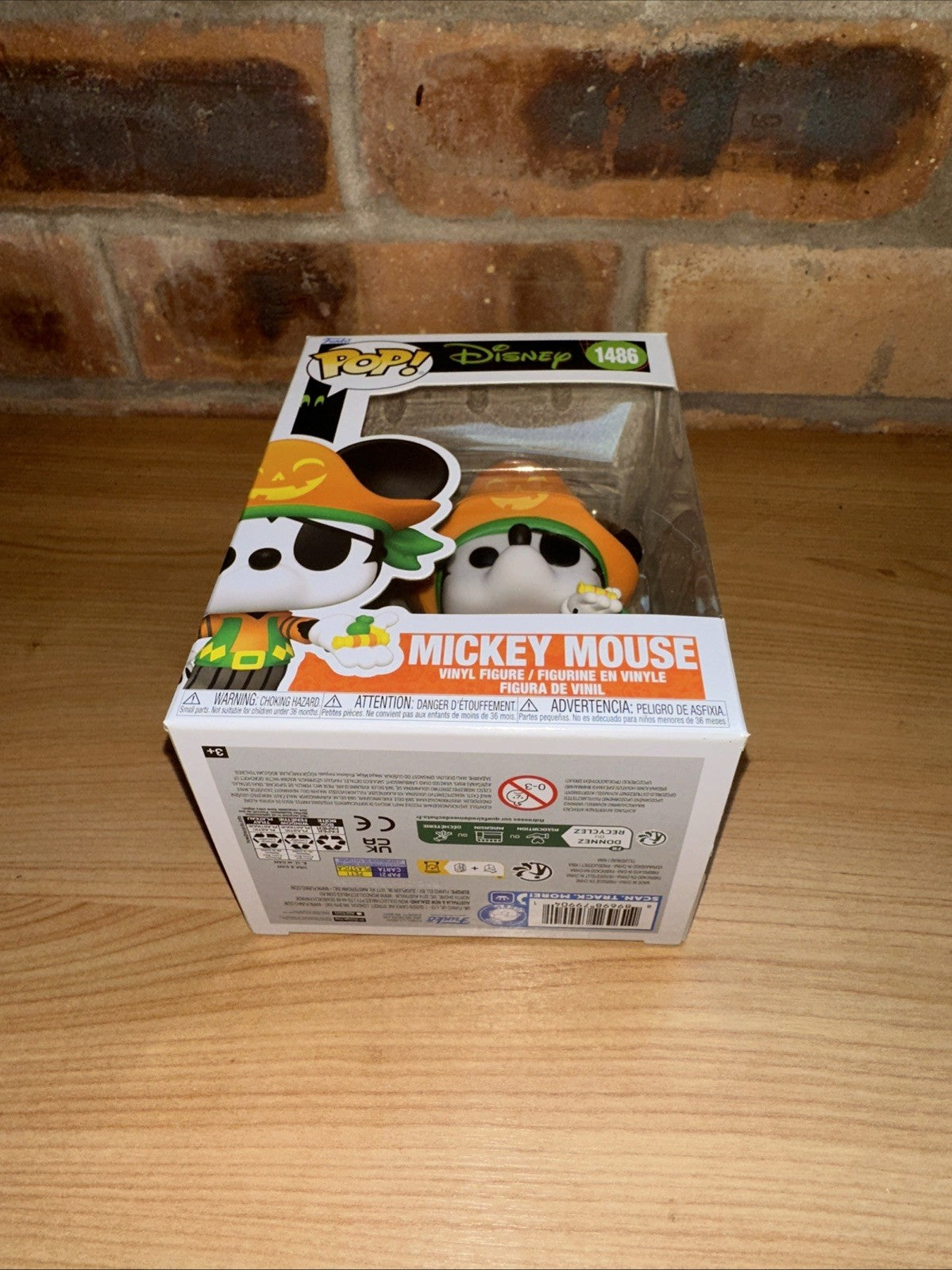 Funko POP! Disney Mickey Mouse Halloween #1486 Vinyl Figure New