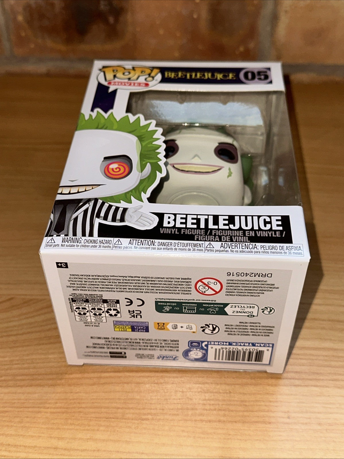 FUNKO BEETLEJUICE 3.75" POP MOVIES VINYL FIGURE 05 UK SELLER IN HAND