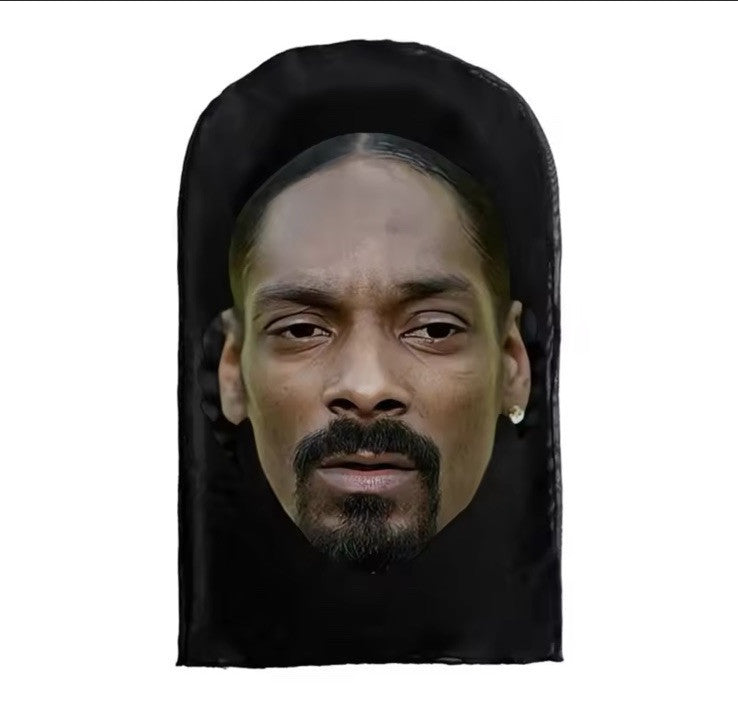 Cosplay 3d Printed Snoop Dogg Mask Stretch Mesh Full Face Mask Role Play