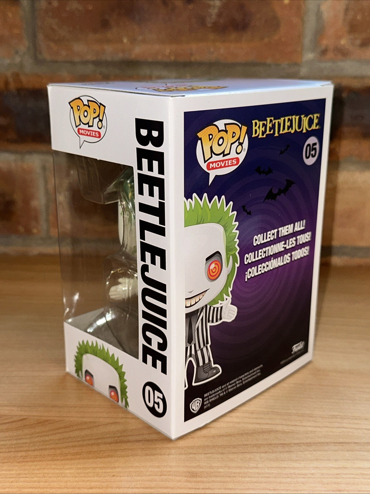 FUNKO BEETLEJUICE 3.75" POP MOVIES VINYL FIGURE 05 UK SELLER IN HAND