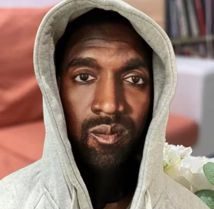 Cosplay 3d Printed Kanye West YE Mask Stretch Mesh Full Face Mask Role Play