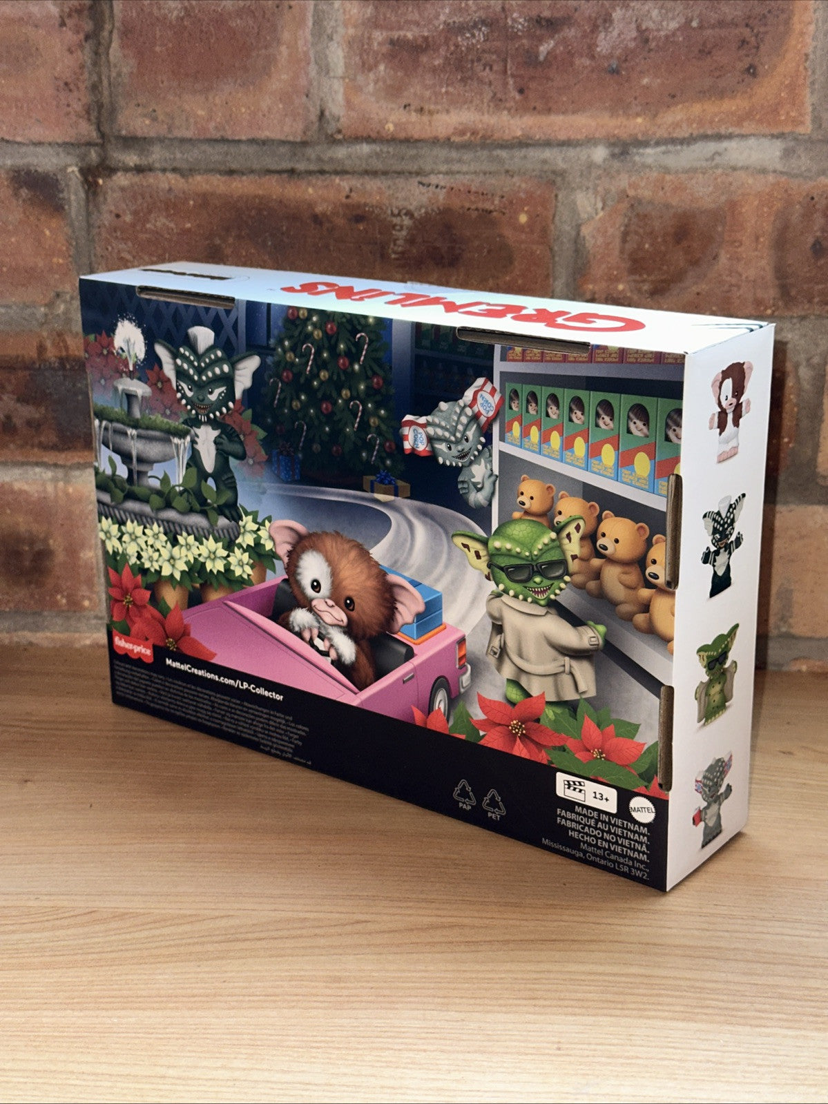 Little People Collector Gremlins Special Edition Movie Set New Fisher Gizmo