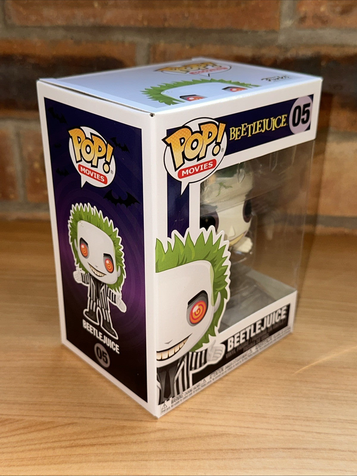 FUNKO BEETLEJUICE 3.75" POP MOVIES VINYL FIGURE 05 UK SELLER IN HAND