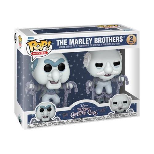 Funko GLOW POP The Muppet Christmas Carol The Marley Brothers New Batch 2wks