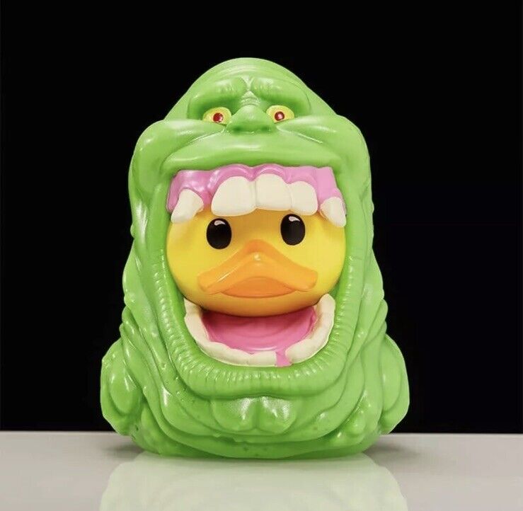 TUBBZ Boxed MOVIE Ghostbusters Slimer Collectible Duck Vinyl Figure Official - SOScollectible