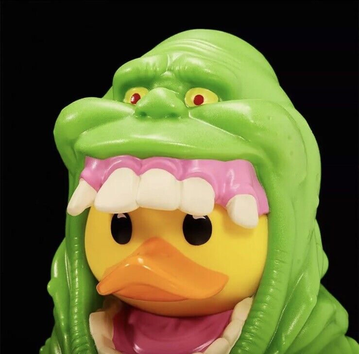 TUBBZ Boxed MOVIE Ghostbusters Slimer Collectible Duck Vinyl Figure Official - SOScollectible