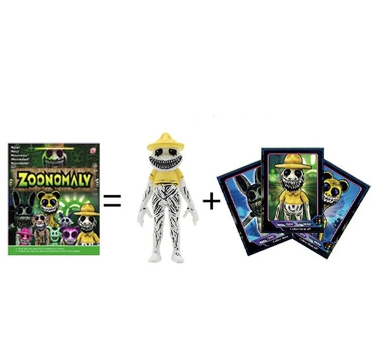 UK Horror 1 X ZOONOMALY ANIME Blind Bag Toy Figure Buy 2 Get 1 Free gift bags - SOScollectible