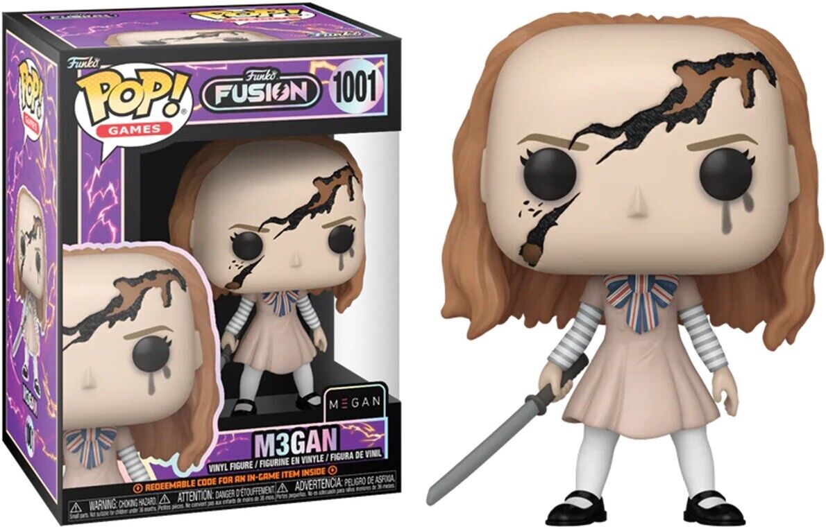 1001 M3GAN Funko Fusion Game - Horror Funko POP Brand New In Stk Grab The Code - SOScollectible