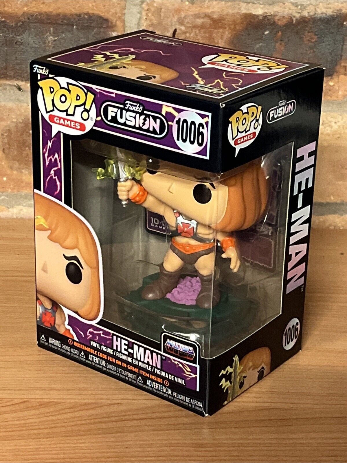 1006 He - Man Masters of the Universe Funko Fusion Game In Stk Now Heman - SOScollectible