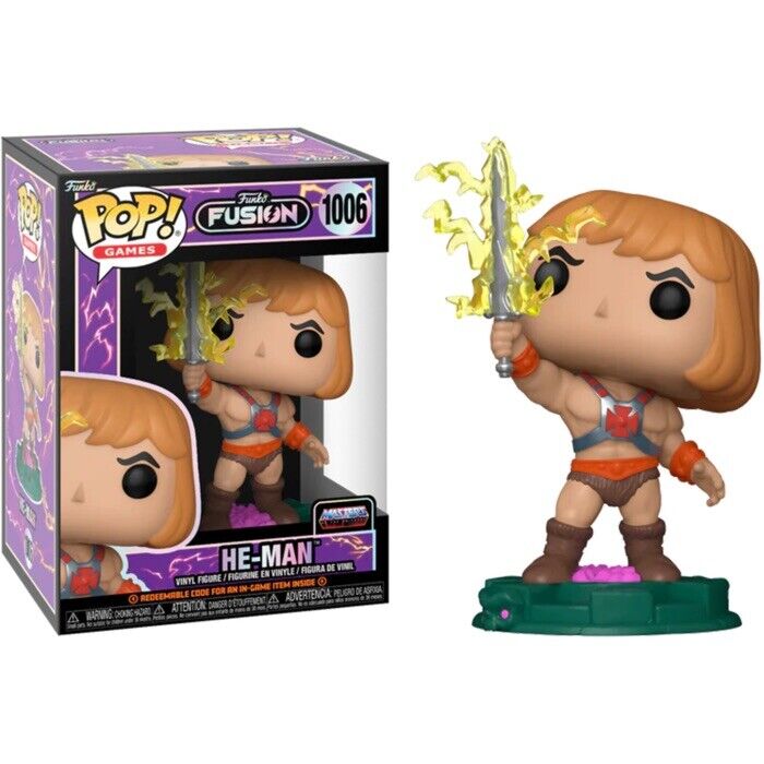 1006 He - Man Masters of the Universe Funko Fusion Game In Stk Now Heman - SOScollectible