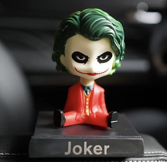 10cm Dc Joker ￼Red Suit Car Decoration Cartoon Phone Stand Holder Box 🇬🇧 - SOScollectible