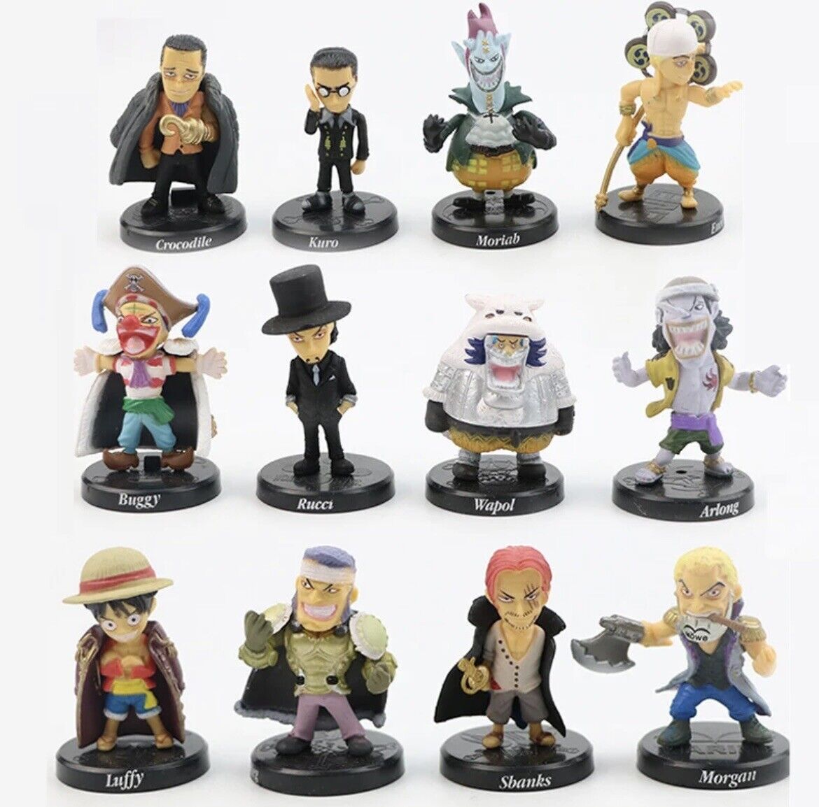 12pcs Set Anime One Piece PVC Action Figure Model Collection Toys Kids Xmas Gift - SOScollectible