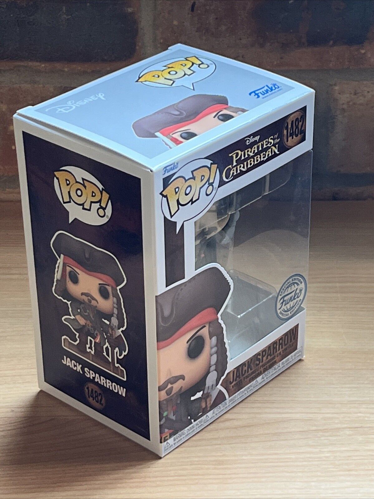 1482 Jack Sparrow - Disney Pirates of the Caribbean Funko POP In Stock Grail - SOScollectible