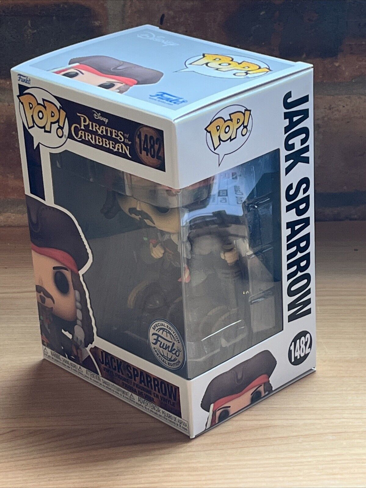 1482 Jack Sparrow - Disney Pirates of the Caribbean Funko POP In Stock Grail - SOScollectible