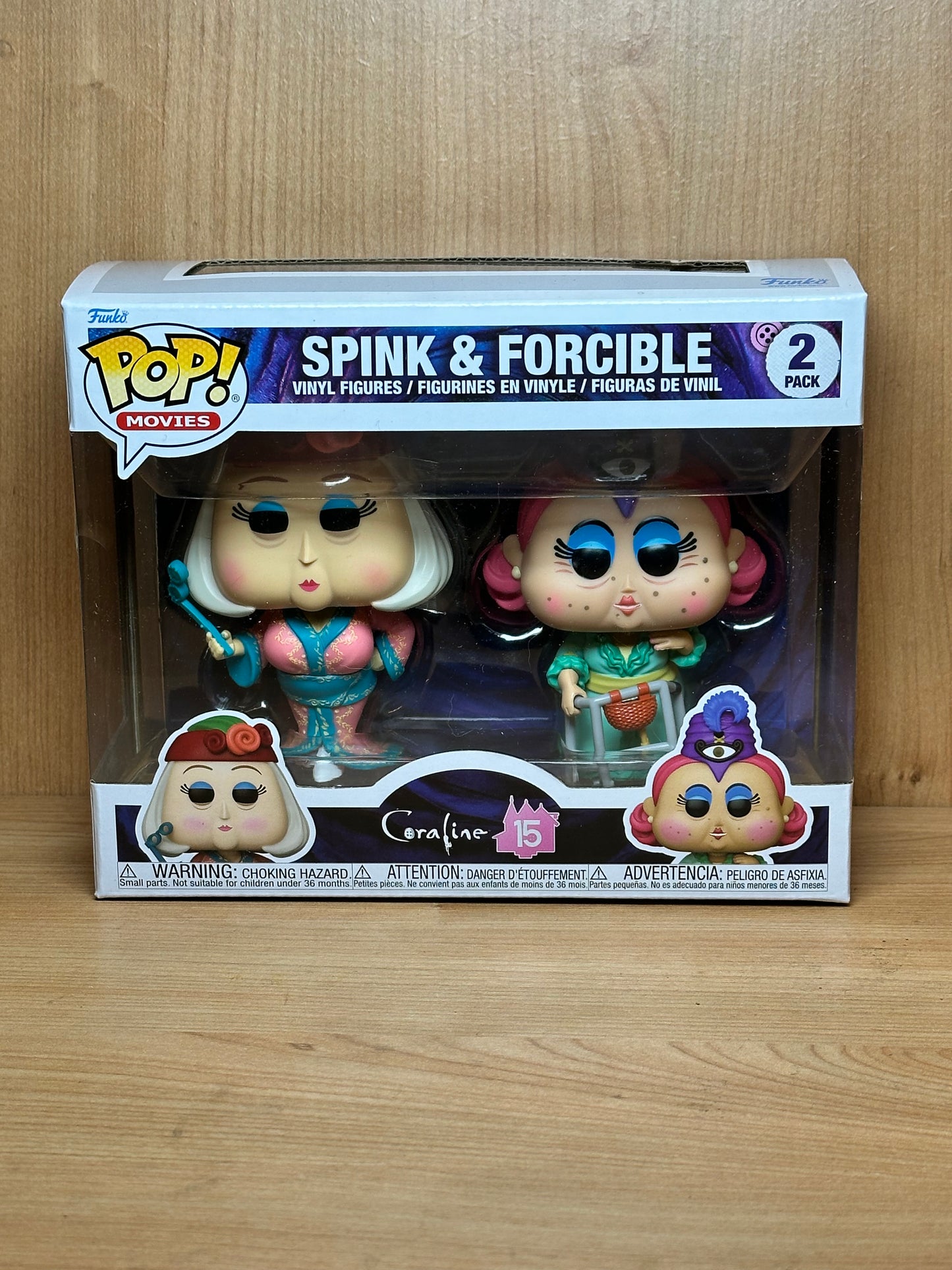 Funko SPINK and Forcible 2 pack from coraline