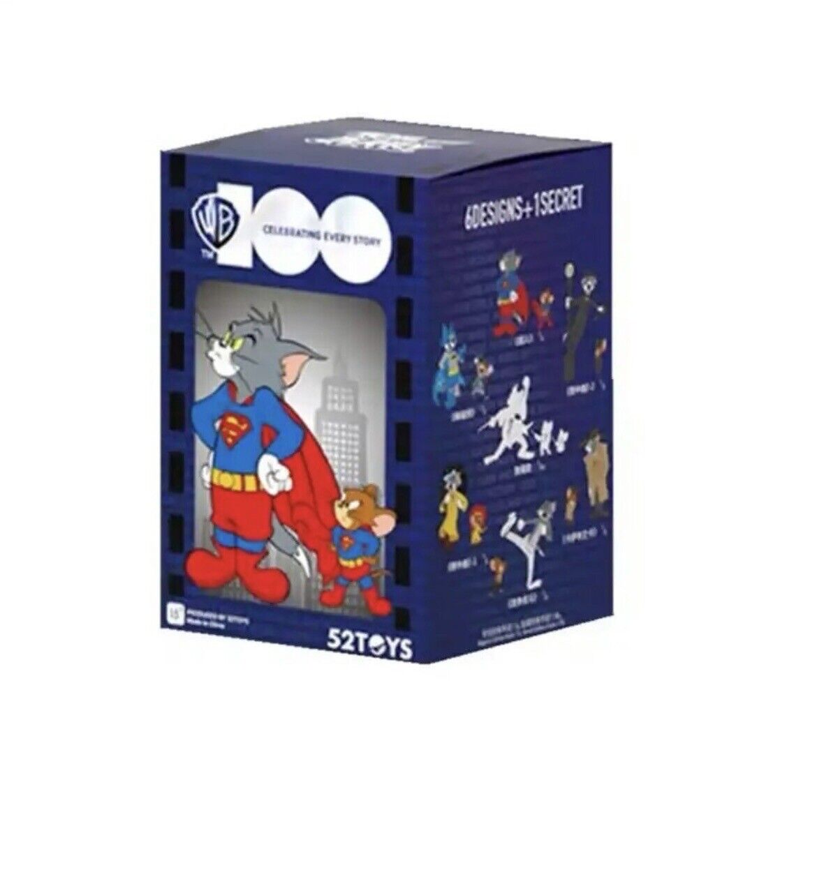 52Toys TOM & JERRY SUPERMAN HOLLYWOOD series blind box figures 🇬🇧 6 To Buy - SOScollectible