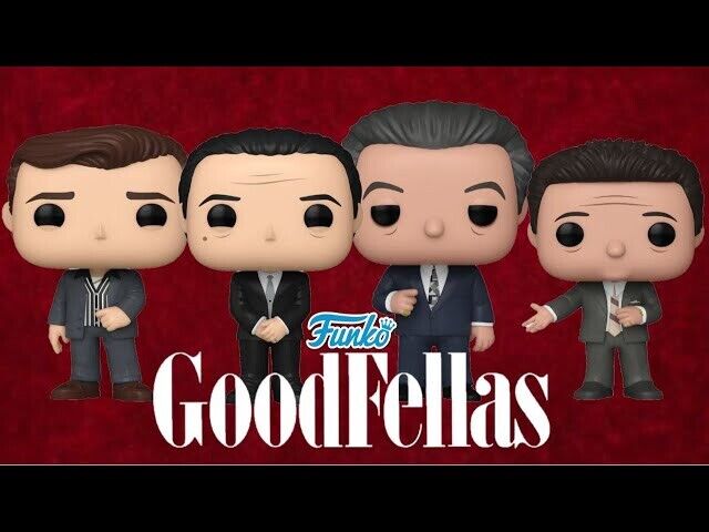 Funko Pop Movies - Goodfellas Full Set! Tommy Henry Jimmy Paulie Gangster Cult