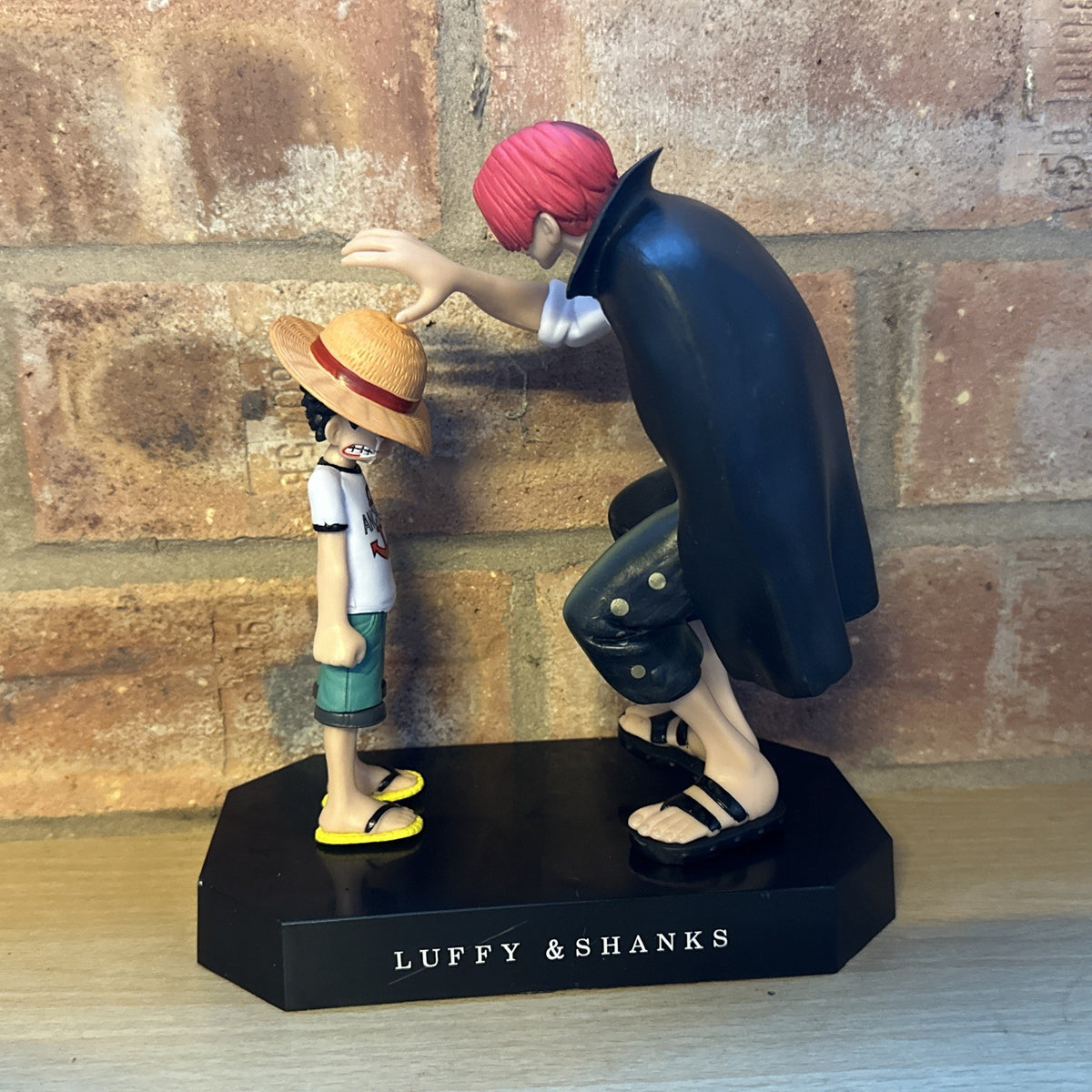 Monkey D. Luffy and Shanks One Piece Anime Figure No Box Cult Anime0