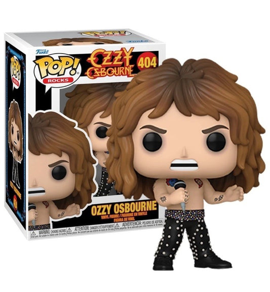 Funko Ozzy Osbourne Shirtless 1989 Rocks Figure! 404 w/ Pop Protector In Stk 2wk