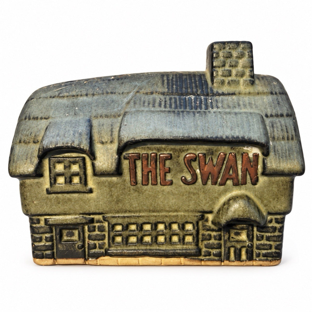 Tremar Pottery - The Swan Public House Money Box Iconic Pubs (lyndhurst??)0