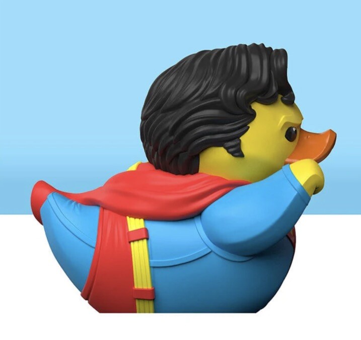 superman TUBBZ Boxed Edition DC Comics  Official Collectible Duck movie summer3