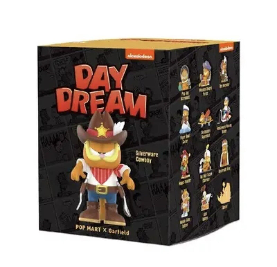 Popmart Garfield Magic Painter Daydream Series Movie Blind Box Figure Gift 1