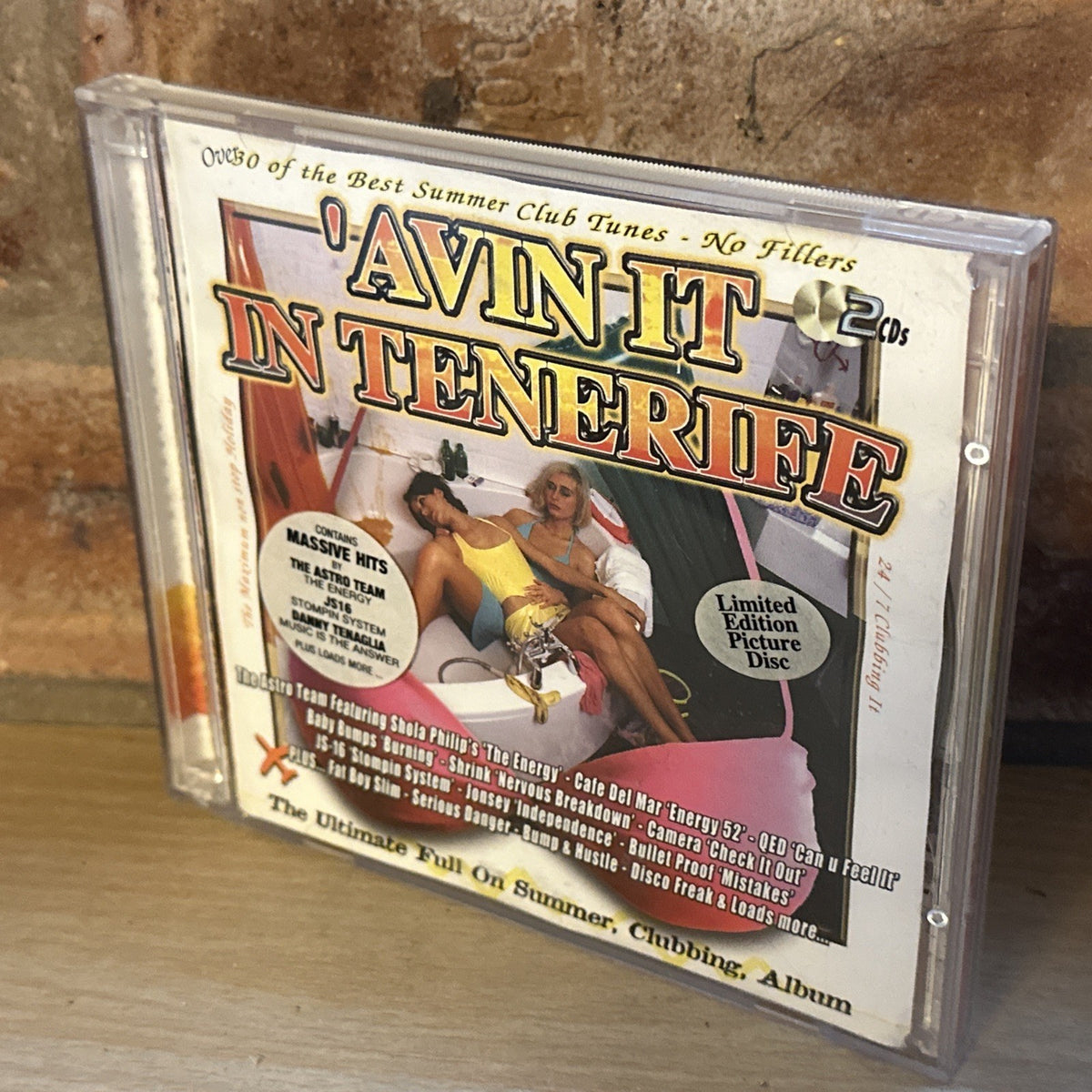 Various  'Avin It in Tenerife (1998) Holiday Vibe Rare Remixes Ltd Picture Disc0
