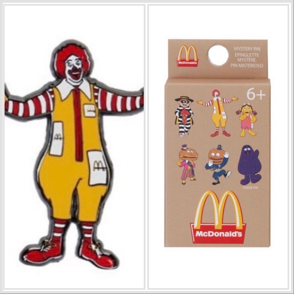 Loungefly RONALD MCDONALD McDonald's Friends Boxed Enamel Pin 50th Official Gift