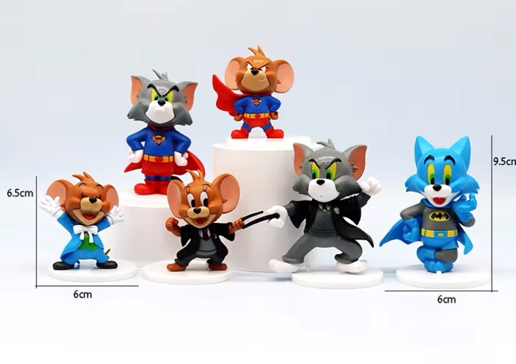TOM And JERRY as BATMAN & Joker Hollywood Movie series Gift Boxed Cult7